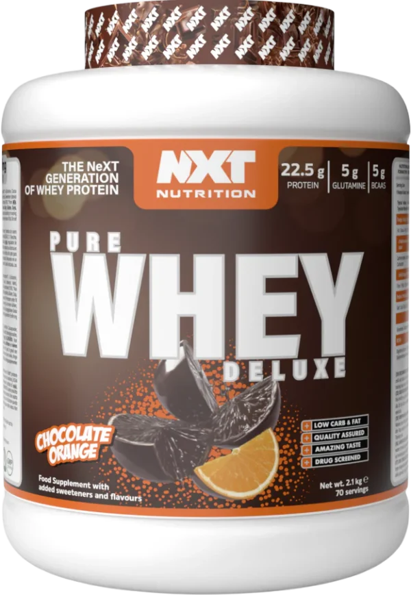 NXT Nutrition  Chocolate Milkshake Flavour Pure Whey Deluxe 2.1kg